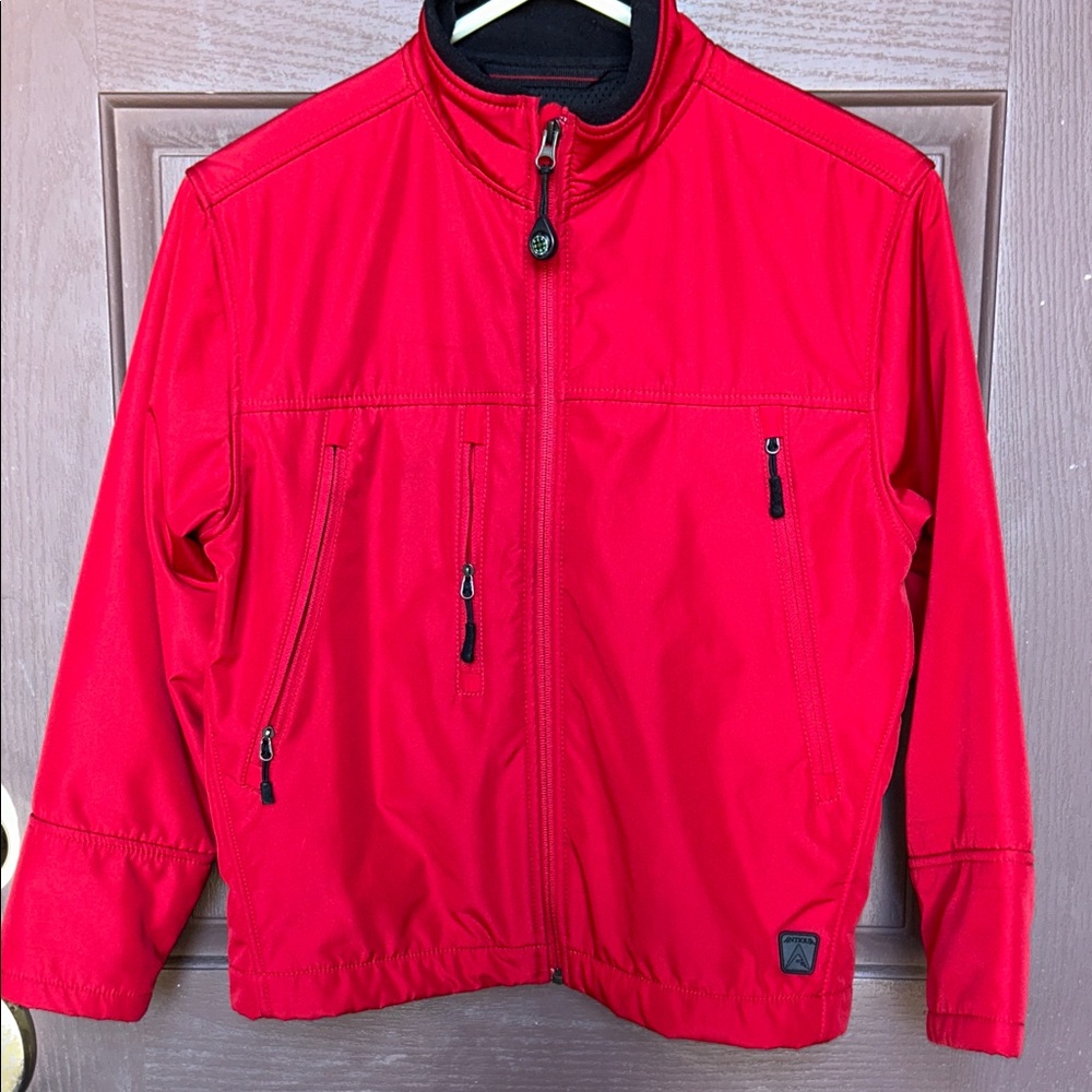 Antigua Women's Vibrant Red Windbreaker